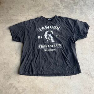 Famous Stars & Straps y2k Spell Out tee mens size 3XL